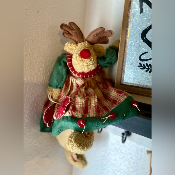 Christmas Reindeer shelf sitter stuffy - Picture 1 of 1